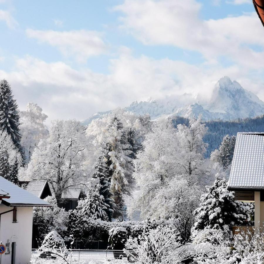 Ludwigslust - Ferienappartement Mit Bergblick Швангау Экстерьер фото